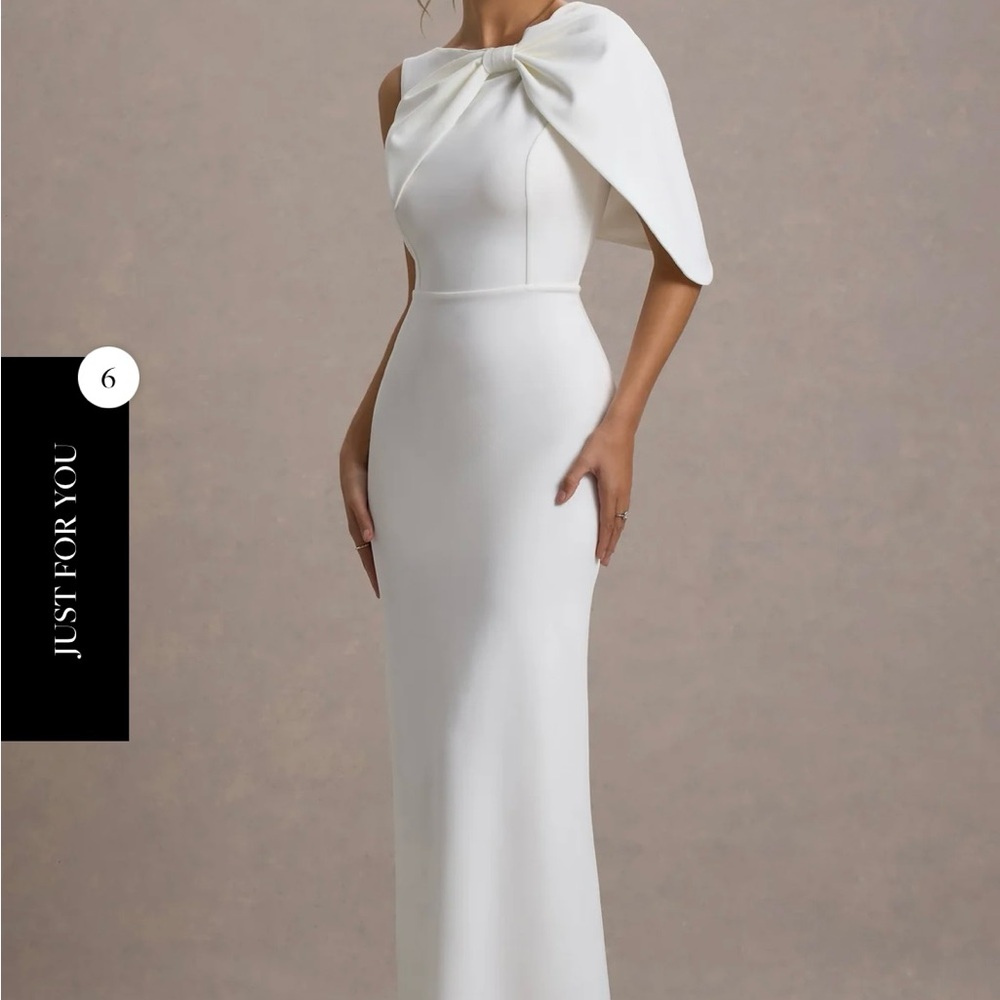 Club London White long dress